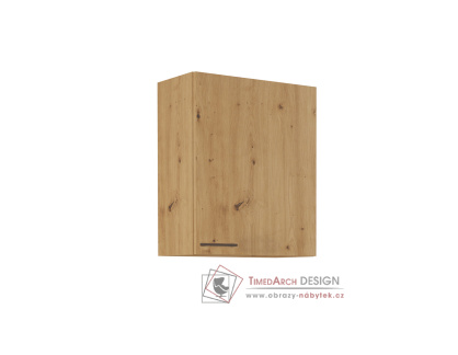 MONROVIA, horní skříňka 1-dveřová 60 G-72 1F, dub artisan