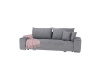 KEVAN BIG SOFA, pohovka rozkládací, látka Alfa 13 světle šedá