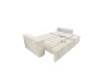 HARPERA BIG SOFA, pohovka rozkládací, látka smetanová