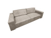 HARPERA BIG SOFA, pohovka rozkládací, látka Poso 3 béžová
