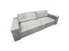 HARPERA BIG SOFA, pohovka rozkládací, látka Poso 555 světle šedá