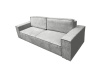 HARPERA BIG SOFA, pohovka rozkládací, látka Poso 555 světle šedá