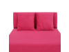 PELOS, skládací matrace - křeslo, látka Trinity 10 růžová magenta