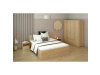 DOLI, postel 160x200 cm, dub sonoma
