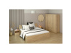 DOLI, postel 180x200 cm, dub sonoma