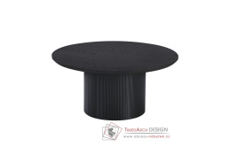 MAHIR 1, konferenční stolek pr. 80cm, černá