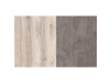 JESI NEW, jídelní rozkládací stůl 130-175x80cm, kaštan nairobi / onyx