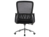 FOSTER 2, kancelářské křeslo, síťovina + látka černá