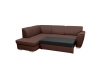 KENAI ROH, sedací souprava - levá, látka Malmo 26 hnědá