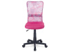 KA-2325 PINK, kancelářská židle, látka mesh růžová / vzor
