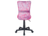 KA-2325 PINK, kancelářská židle, látka mesh růžová / vzor