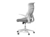 KA-A182 GREY, kancelářská židle, látka mesh + síťovina šedá