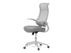 KA-A182 GREY, kancelářská židle, látka mesh + síťovina šedá