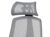 KA-A189 GREY, kancelářská židle, síťovina šedá