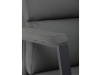 KA-D8104 GREY, kancelářská židle, ekokůže šedá