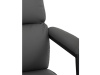 KA-D8104 GREY, kancelářská židle, ekokůže šedá