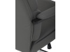 KA-D8104 GREY, kancelářská židle, ekokůže šedá