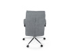 KA-D8204 GREY2, kancelářská židle, látka šedá