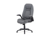 KA-G301 GREY, kancelářská židle, ekokůže šedá