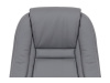 KA-G301 GREY, kancelářská židle, ekokůže šedá