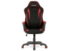 KA-G408 RED, herní a kancelářské křeslo, látka červená + černá
