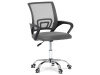 KA-L103 GREY, kancelářská židle, látka mesh šedá