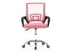 KA-L103 PINK, kancelářská židle, látka mesh + síťovina růžová