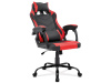 KA-L626 RED, herní křeslo, ekokůže červená + černá