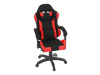 KA-R209 RED, herní křeslo, látka černá + červená