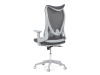 KA-S248 GREY, kancelářská židle, látka mesh šedá