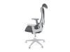 KA-S248 GREY, kancelářská židle, látka mesh šedá