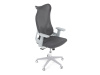 KA-S248 GREY, kancelářská židle, látka mesh šedá