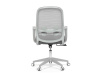 KA-S425 GREY, kancelářská židle, látka šedá / látka mesh šedá