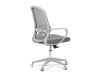 KA-S425 GREY, kancelářská židle, látka šedá / látka mesh šedá
