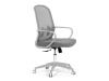 KA-S425 GREY, kancelářská židle, látka šedá / látka mesh šedá