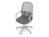 KA-S425 GREY, kancelářská židle, látka šedá / látka mesh šedá