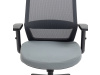 KA-V324 GREY, kancelářská židle, látka šedá