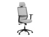KA-V3329 GREY, kancelářská židle, látka mesh šedá