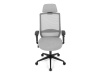 KA-V3329 GREY, kancelářská židle, látka mesh šedá