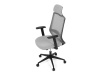 KA-V3329 GREY, kancelářská židle, látka mesh šedá