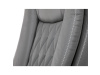 KA-Y344 GREY, kancelářská židle, ekokůže šedá