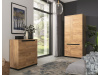 PRISCO PR10, jídelní stůl rozkládací 90x112-145-178cm, dub craft zlatý