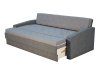 VISION, pohovka rozkládací, látky ALCONE 68 GREY / ALCONE 21 SILVER