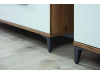 SNOBI SB13, konferenční stolek rozkládací 68x114-144cm, dub craft zlatý