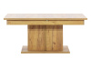 SNOBI SB13, konferenční stolek rozkládací 114-144x68cm, dub craft zlatý