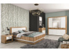 BESTO BT31, jídelní stůl rozkládací 160-200x90cm, dub evoke