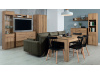 REMI ST06, jídelní stůl rozkládací 135-175x80cm, dub evoke