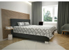 GRAND, čalouněná postel 180x200cm, látky MATRIX 19 / DUVET DUO 2A / matrace IVANA PLUS