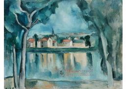 A-8737 Maurice de Vlaminck - Město na břehu jezera