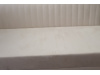 NOVO, čalouněná postel rohová - boxspring 90x200cm, látka béžová